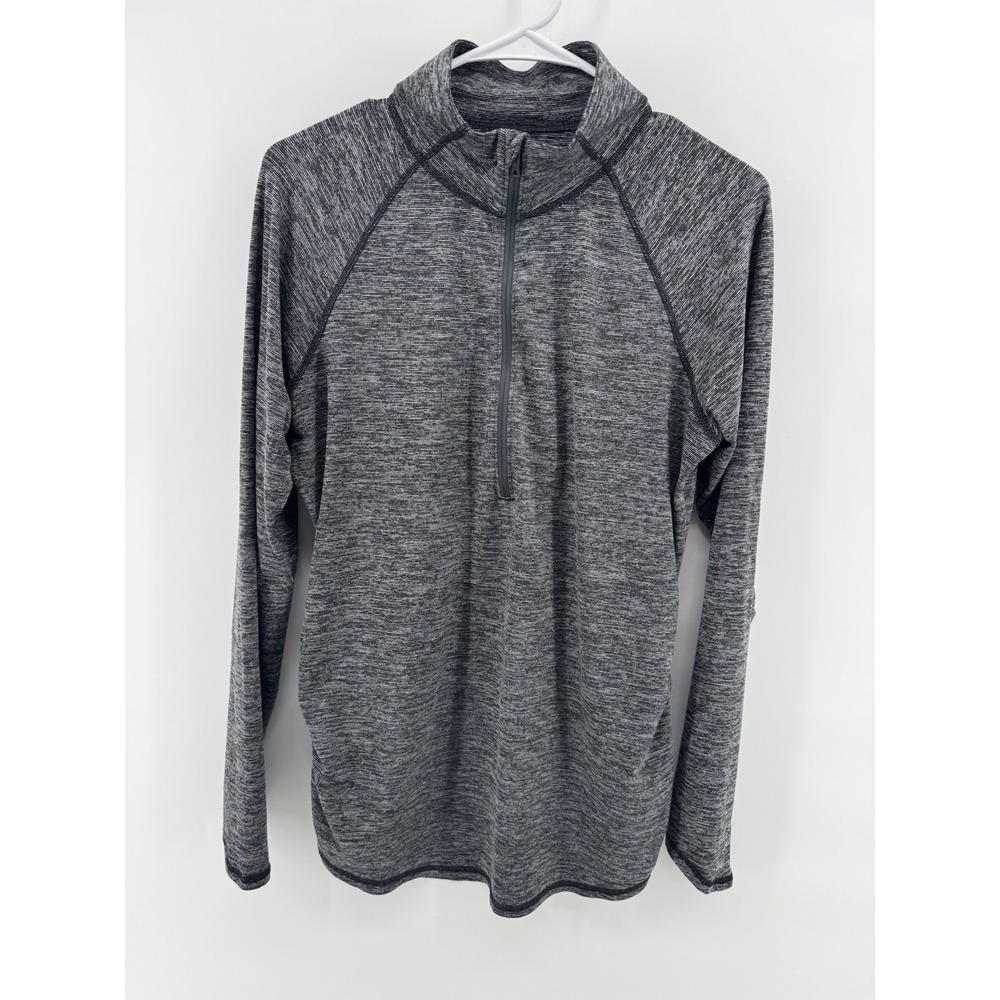 The North Face Pullover Top Womens‎ L Gray 1/4 Zip FlashDry Athleisure